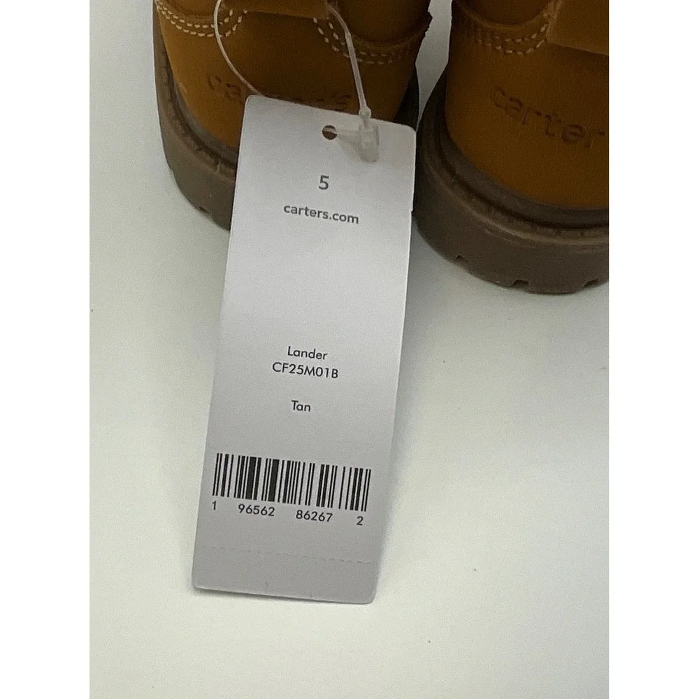 Carter's Lander Kids Boots Size 5 - Brand‎ New